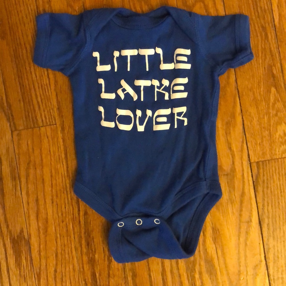 Holiday Onesie- Little Latke Lover